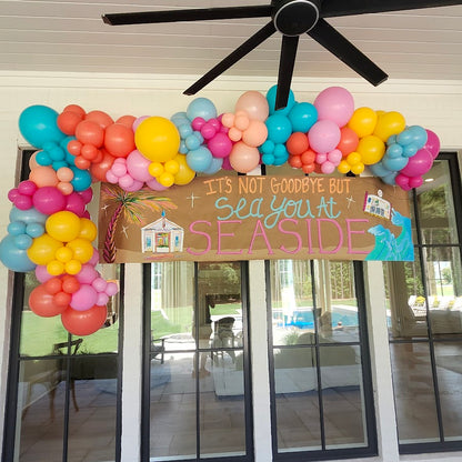 "Rectangle & Square Banner/Backdrop" Garland/Arches