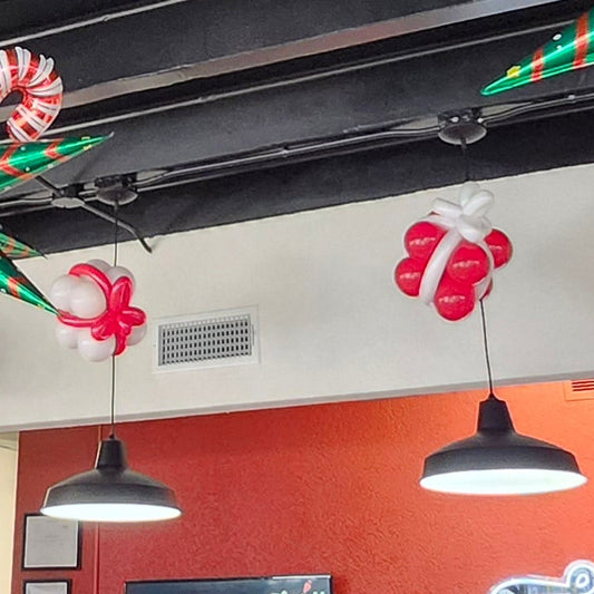 Mini Christmas Present Balloon