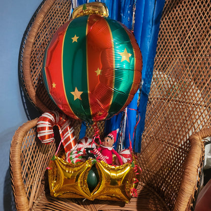 Hot Air Elf Arrival Balloon