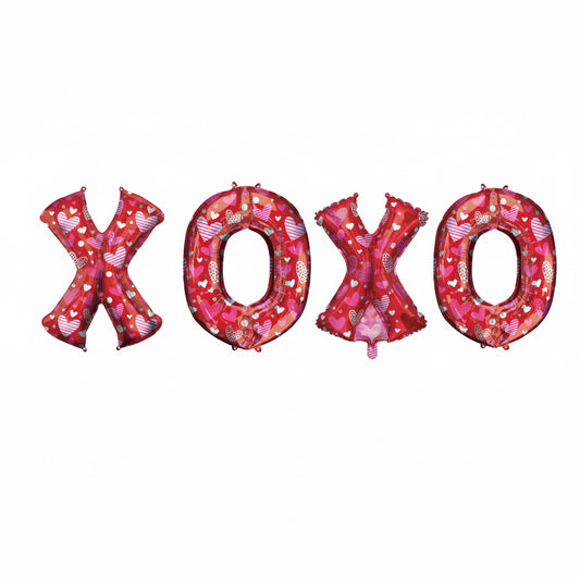 BIG XOXO Balloon Letters