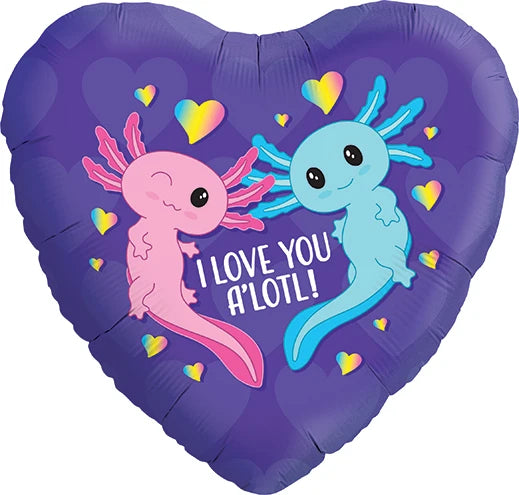 Std Love You A'lotl Balloon