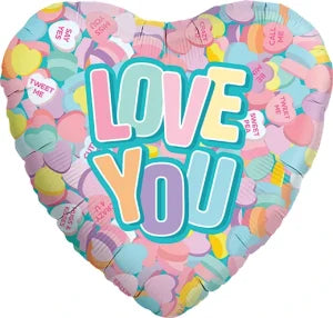 18" Love Conversation Hearts