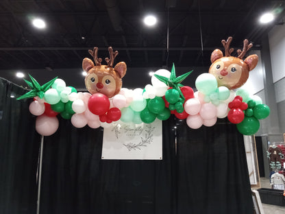 Christmas Balloon Garlands