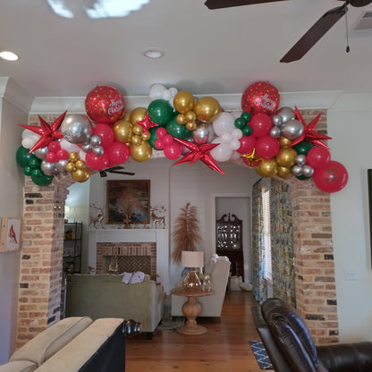 Christmas Balloon Garlands