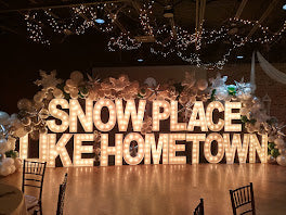 Christmas Balloon Garlands