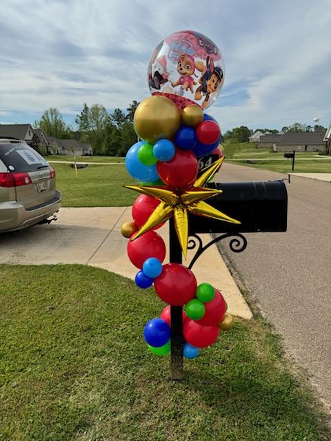 Deluxe Mailbox Swirl
