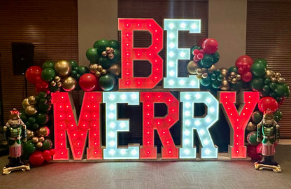 Christmas Balloon Garlands