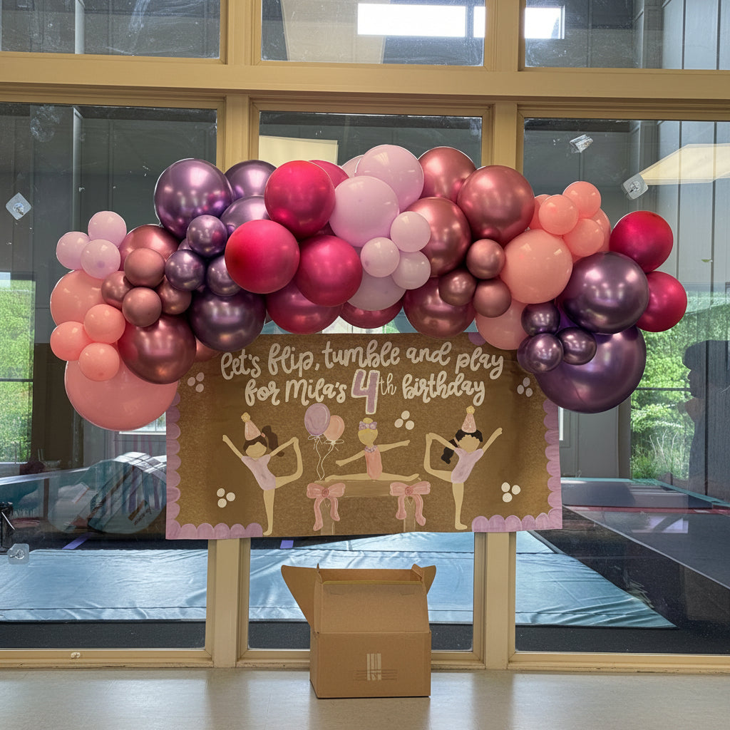 Banner Balloon Decor