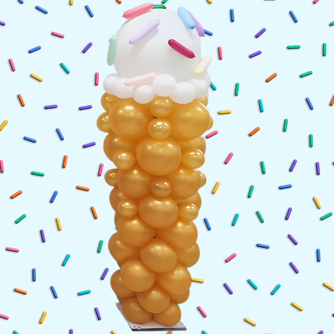 Ice Cream Cone Column