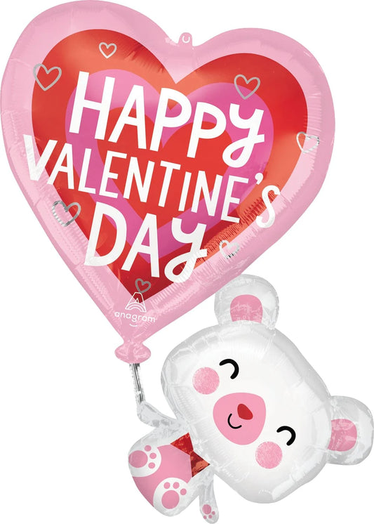 31" Floating Valentine's Bear