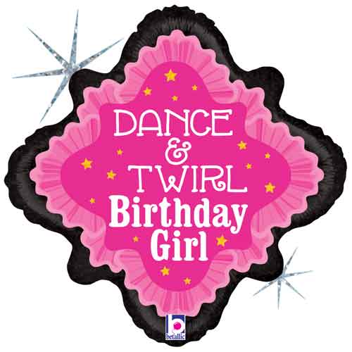 Dancing Girl Birthday