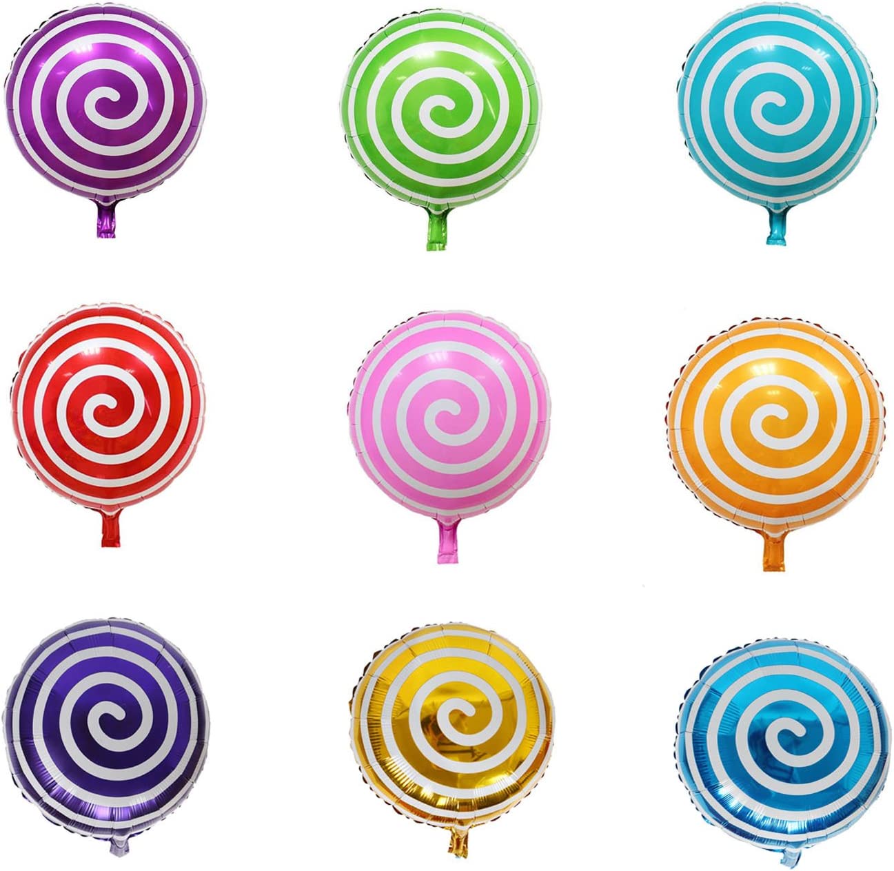 Swirl Candy Mylars